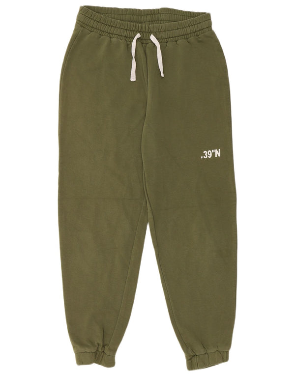 Damskie spodnie dresowe Topshop Joggers UK 10 Small Khaki Cotton