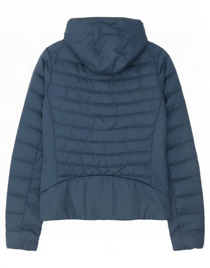 Damska wyściełana kurtka z kapturem The North Face UK 10, mała niebieska, poliester