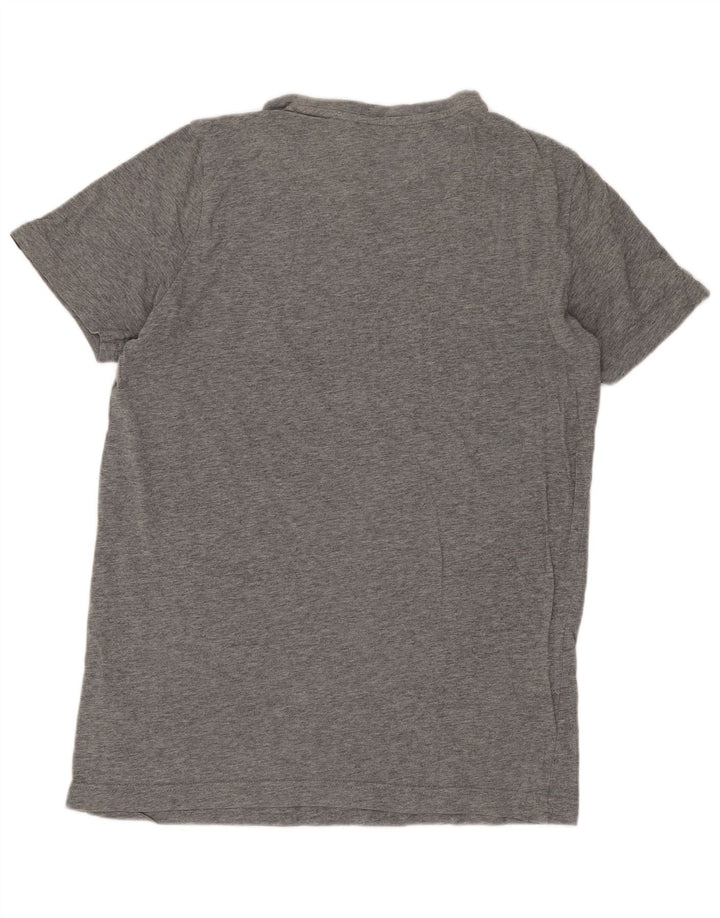 Chłopięcy T-shirt Puma Regular Graphic, 15-16 lat, szara bawełna