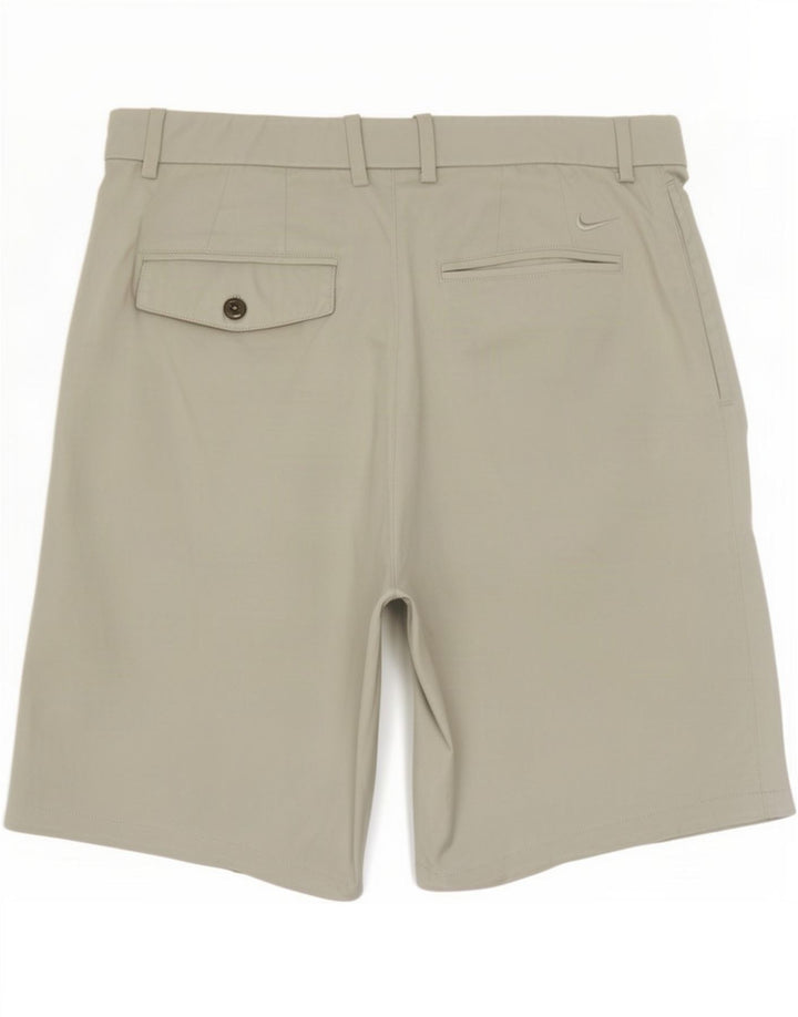 Męskie spodenki chino Nike Dri Fit, średnie W32, beżowy poliester