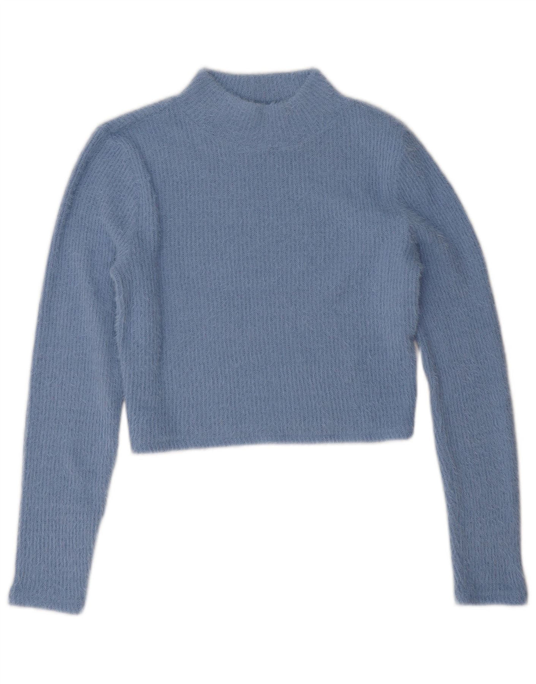 Sweter damski Zara z golfem UK 16, duży niebieski