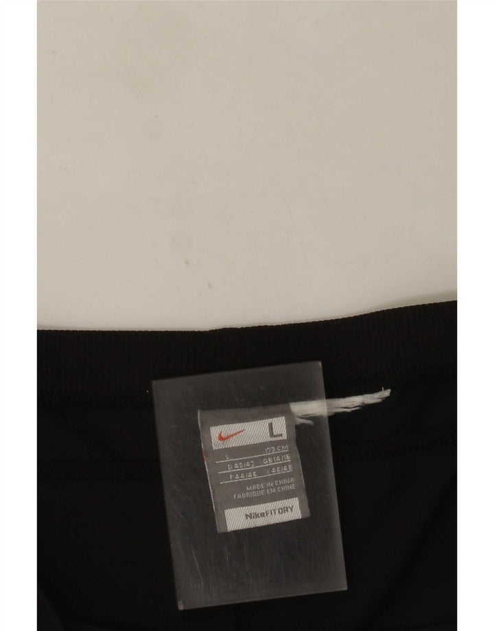 Damskie spodnie dresowe Nike Capri UK 14/16, duże czarne