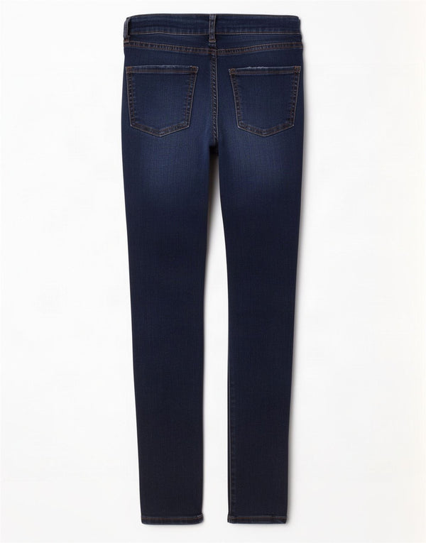 Damskie jeansy skinny Zara EU 34 2XS W24 L28 Niebieskie bawełniane