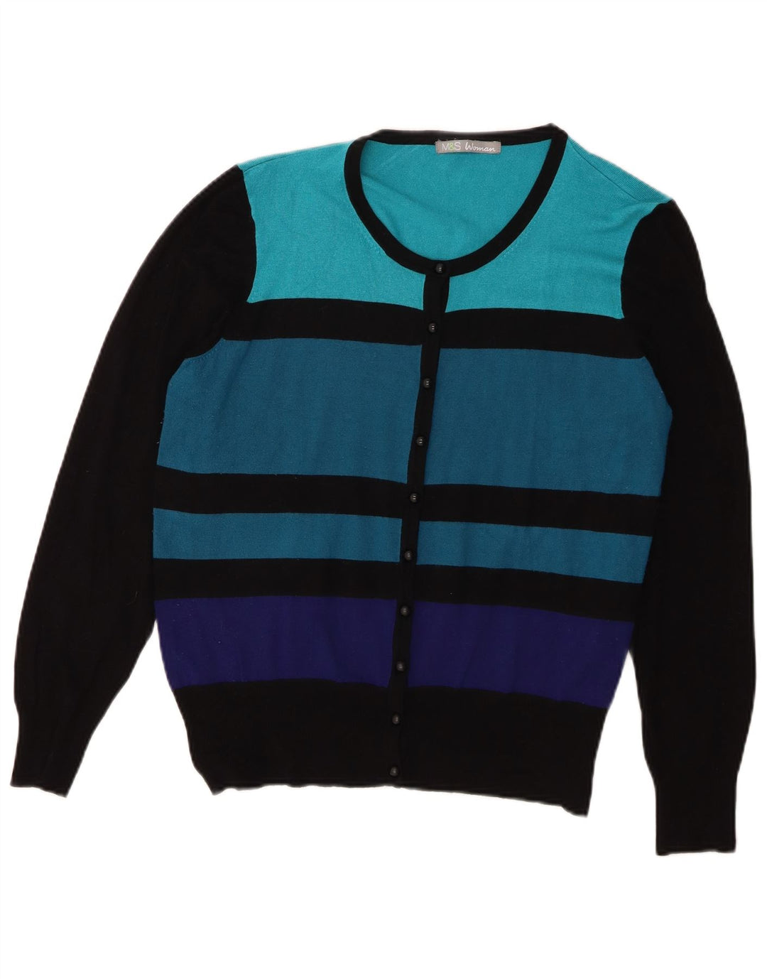 Sweter damski Marks & Spencer UK 16, duży, wielokolorowy