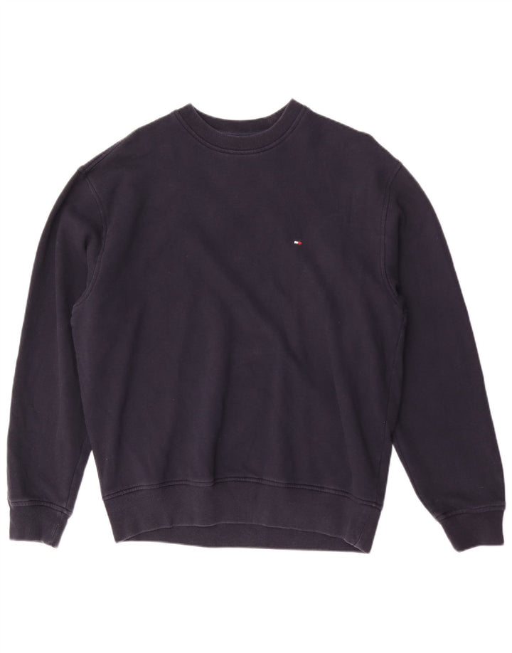 Bluza męska Tommy Hilfiger, mała, bawełniana, granatowa