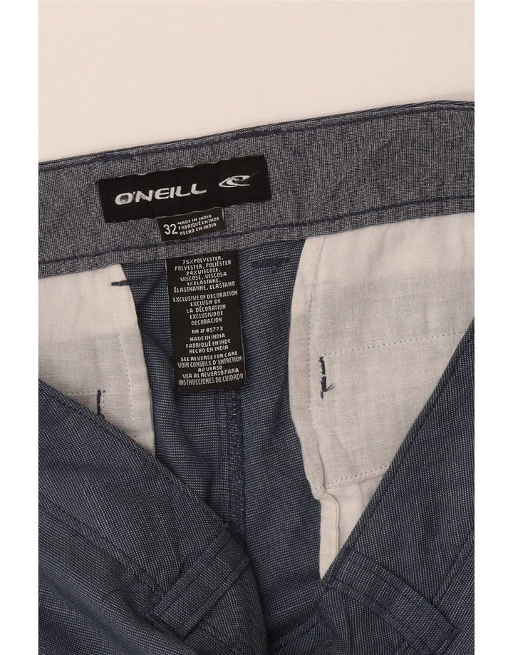 Męskie spodenki chino O'Neill W32, średni niebieski, nakrapiany poliester