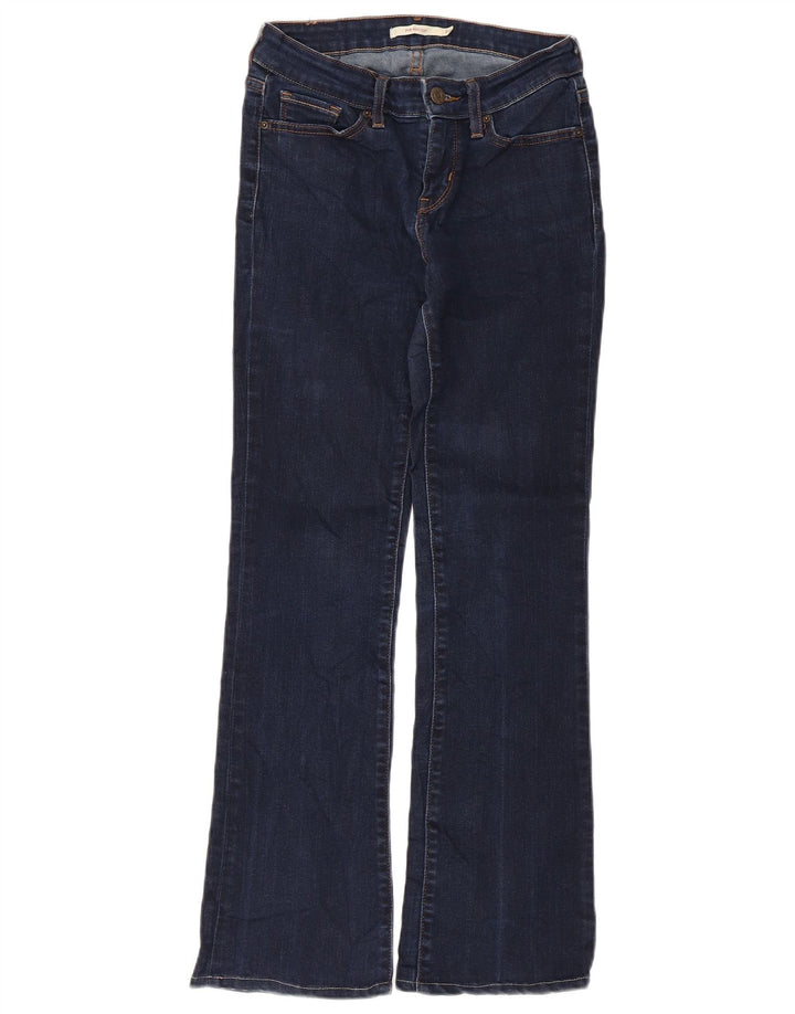 Damskie jeansy Levi's 715 Bootcut W26 L28 Granatowa bawełna