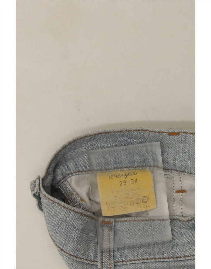 Damskie jeansy rozkloszowane Wrangler W29 L31 niebieskie