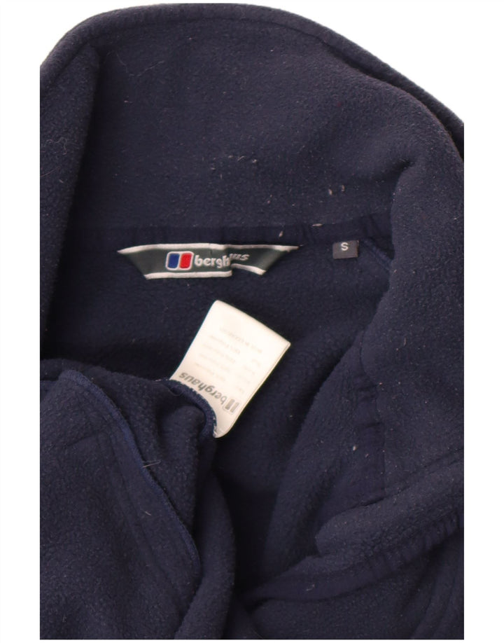 Męska kurtka polarowa Berghaus UK 36, mała, granatowa, poliestrowa