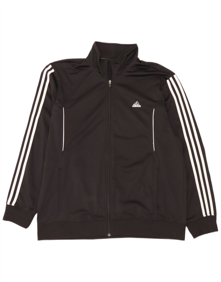 Adidas Męska kurtka dresowa Climalite XL, czarna, poliestrowa