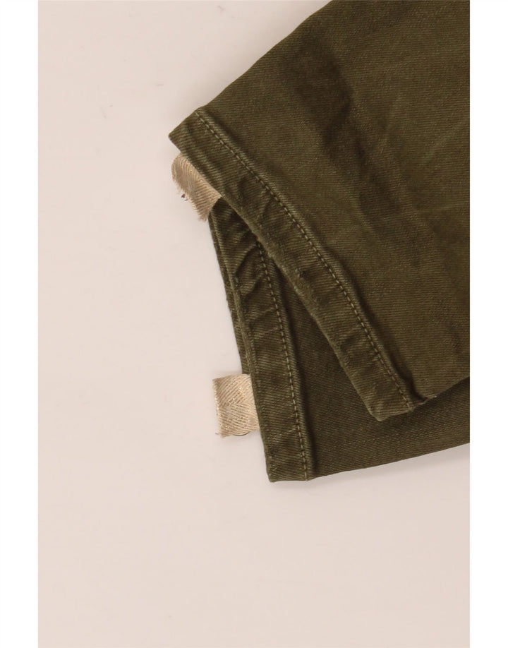 Damskie jeansy slim fit Zara EU 40 Medium W30 L27 Khaki, blok kolorów