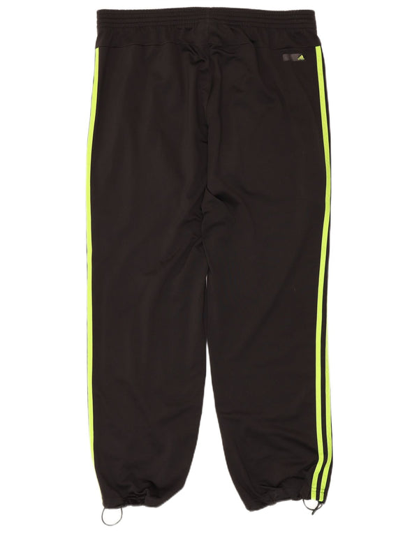 Adidas Męskie spodnie dresowe Joggers UK 44/46 Duży czarny poliester