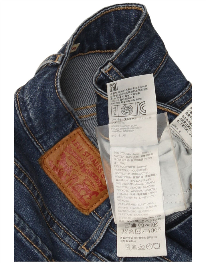 Damskie jeansy Levi's W28 L28 Niebieski Lyocell