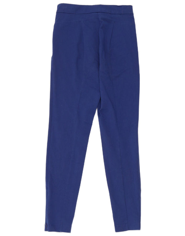 Marks & Spencer Damskie spodnie Skinny Casual UK 8 Small W26 L28 Niebieskie