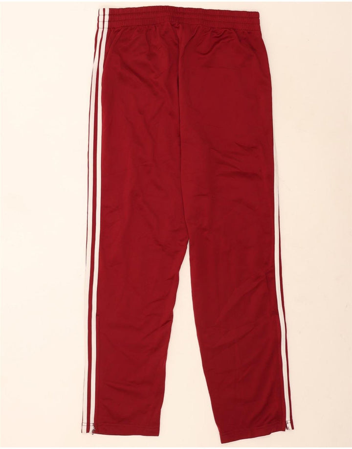 Męskie spodnie dresowe Adidas, duże, bordowe, z poliestru