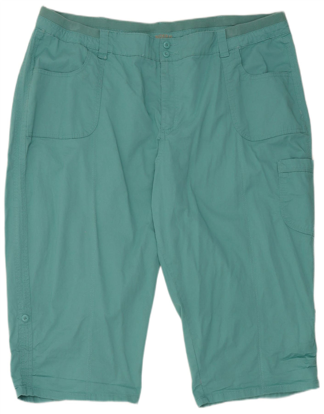 Damskie spodenki cargo Lee Riders US 26 5XL W46, niebieska bawełna