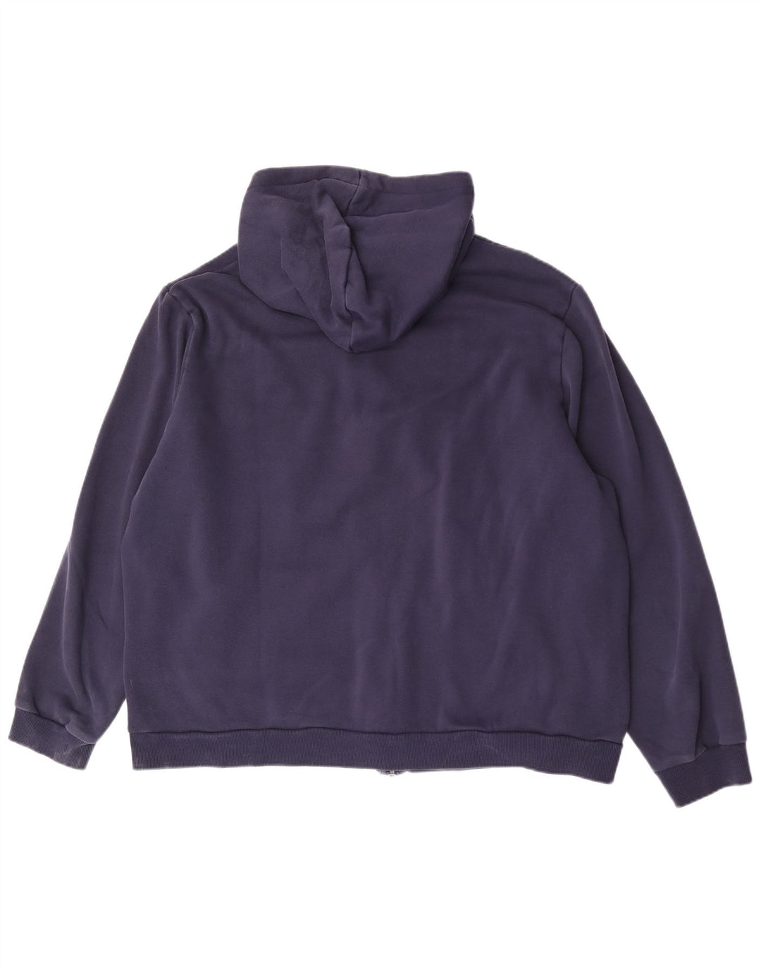 Męski sweter Puma z kapturem i zamkiem błyskawicznym 2XL Granatowy poliester z blokami kolorów