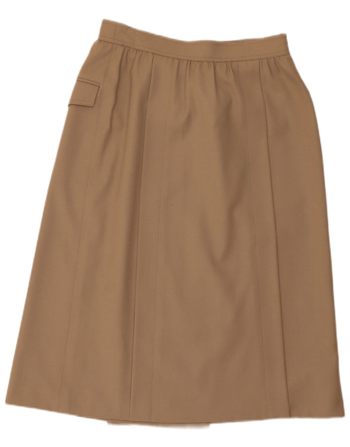 Damska spódnica midi Escada EU 38 Medium W28 Brązowa nowa wełna