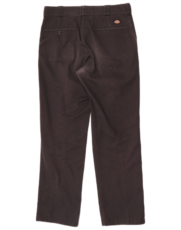 Męskie proste spodnie chino Dickies W32 L32 czarne