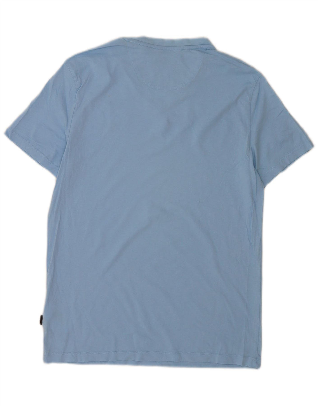 Męski T-shirt Calvin Klein Slim Fit, bawełniany kolor średni niebieski