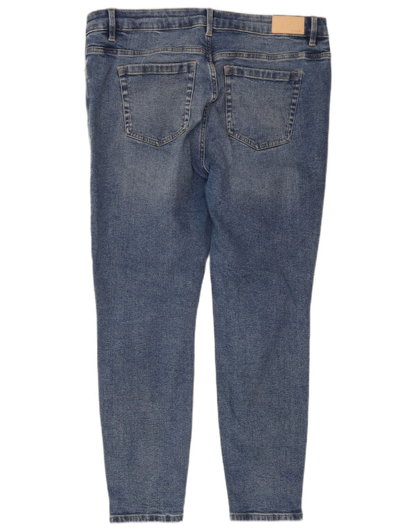 Damskie jeansy Skinny Joules UK 18 XL W38 L28 Niebieskie bawełniane