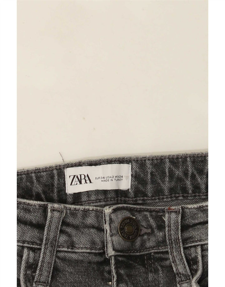 Dżinsy damskie Zara EU 34 2XS W24 L27 szare