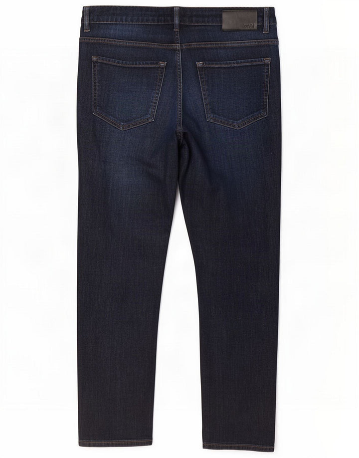 Damskie jeansy slim Hugo Boss W34 L29 niebieskie