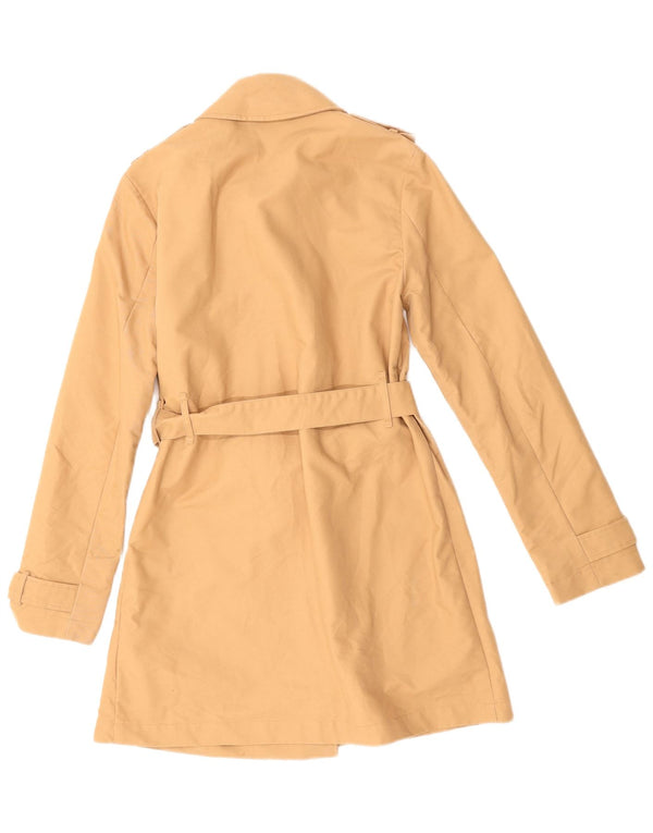 JACK WILLS Damski trencz UK 10 Small, beżowy, bawełniany