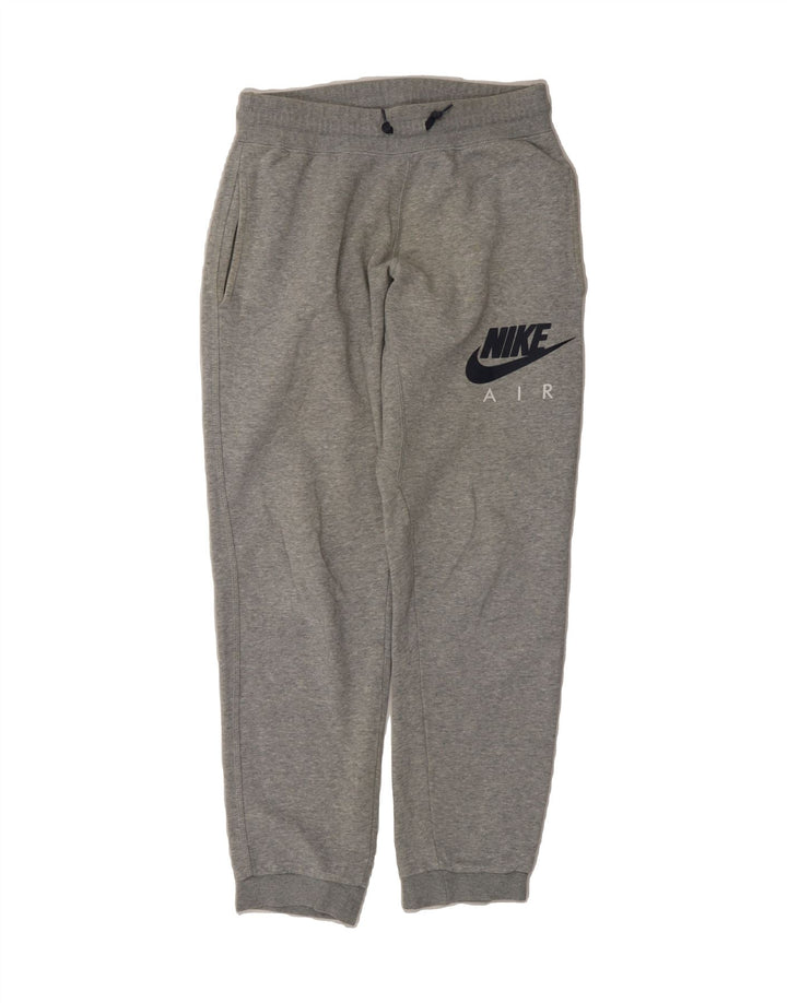 NIKE Mens Graphic Tracksuit Trousers Joggers Small  Grey Cotton Vintage Nike and Second-Hand Nike from Messina Hembry 