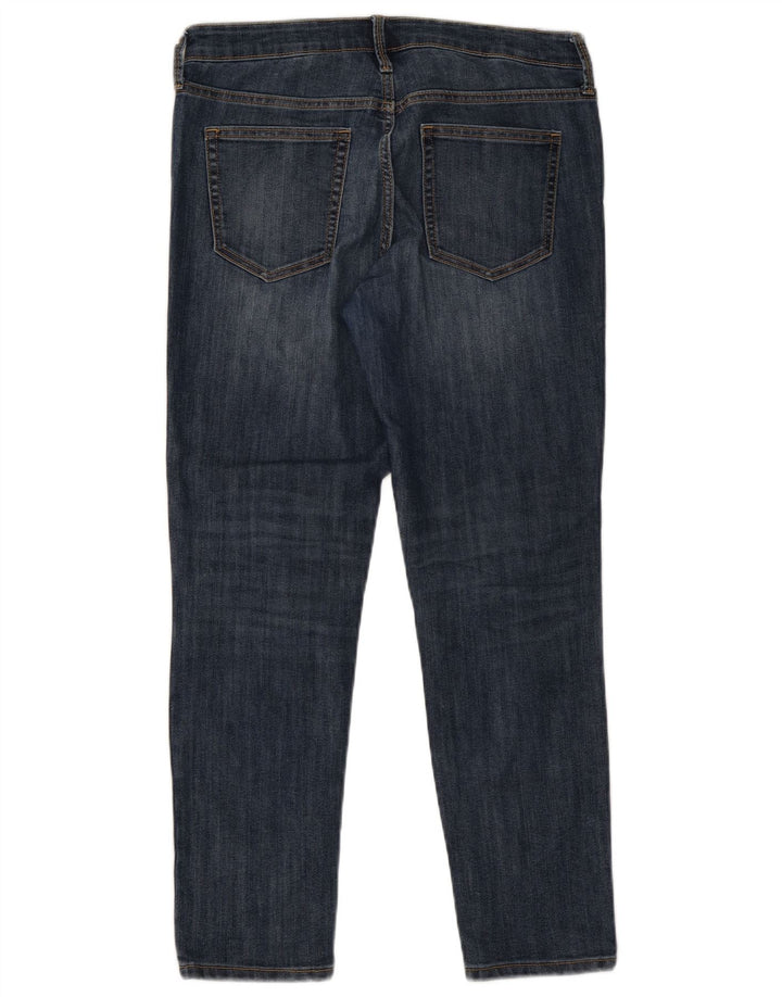 Damskie jeansy Gap Slim W30 L27 Niebieskie bawełniane
