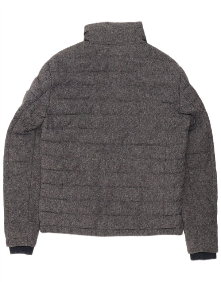 Męska ocieplana kurtka Superdry UK 36, mała, granatowa, poliester