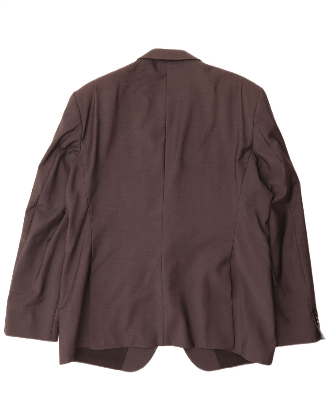 Męska marynarka zapinana na 2 guziki Hugo Boss EU 58 4XL Szara dziewicza wełna klasyczna
