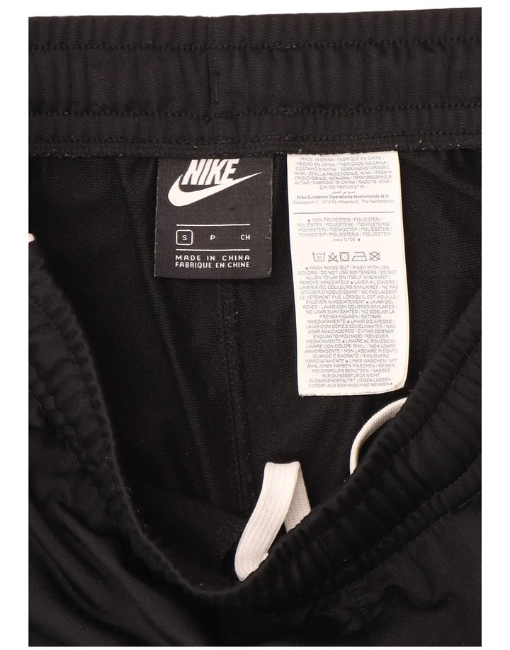 Męskie spodnie dresowe NIKE Joggery, małe, czarne, poliestrowe