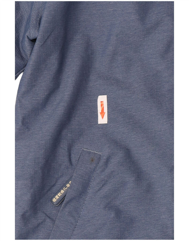 Damska kurtka wiatrówka Superdry Graphic UK 14 Medium Blue