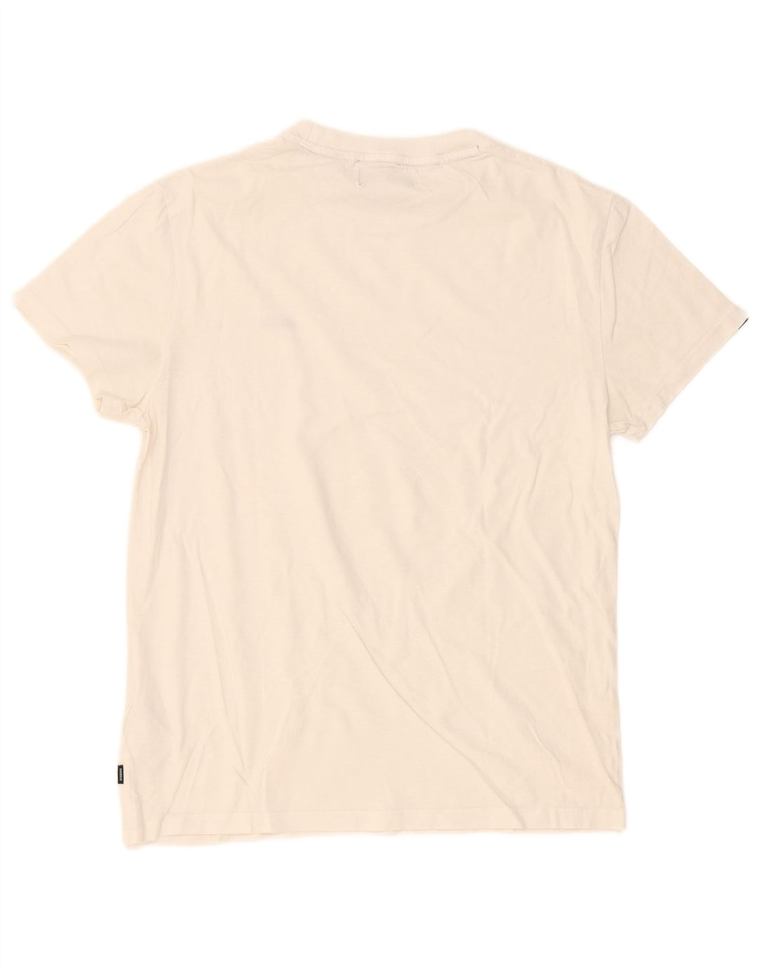 Męski T-shirt Superdry, duży, biały, bawełniany