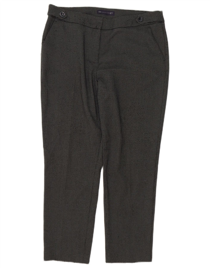 Krótkie spodnie damskie Marks & Spencer UK 12 Medium W34 L26 Szara kratka