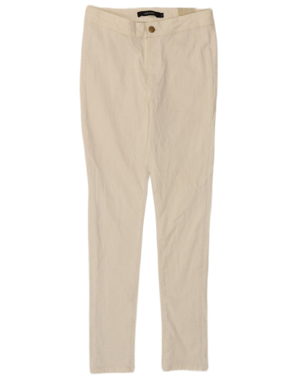 J Brand Dziewczęce spodnie obcisłe 13-14 lat XL W28 L27 Biała bawełna