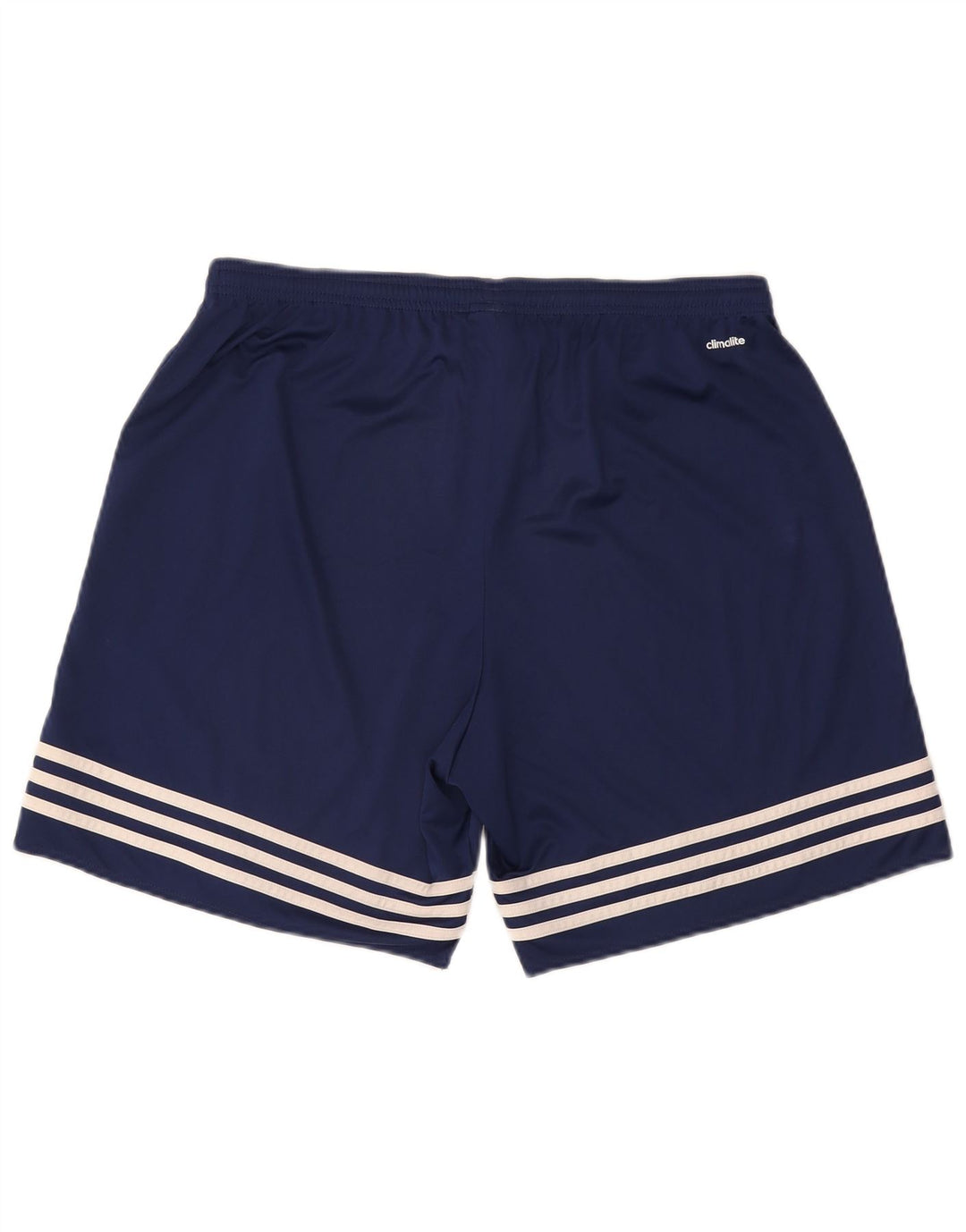 Męskie spodenki sportowe Adidas Climalite XL granatowe, poliestrowe