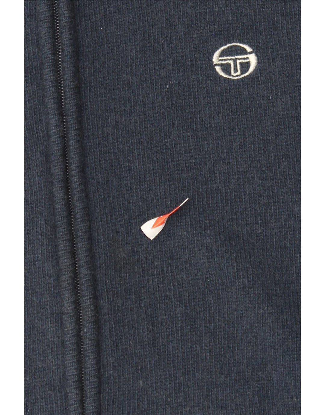 Damski sweter bez rękawów Sergio Tacchini UK 12, średni granatowy