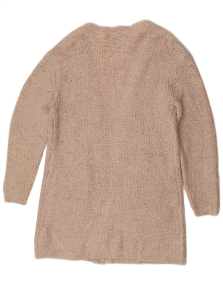 Marks & Spencer Damski sweter o przedłużonym fasonie, UK 12, średni złamanej bieli