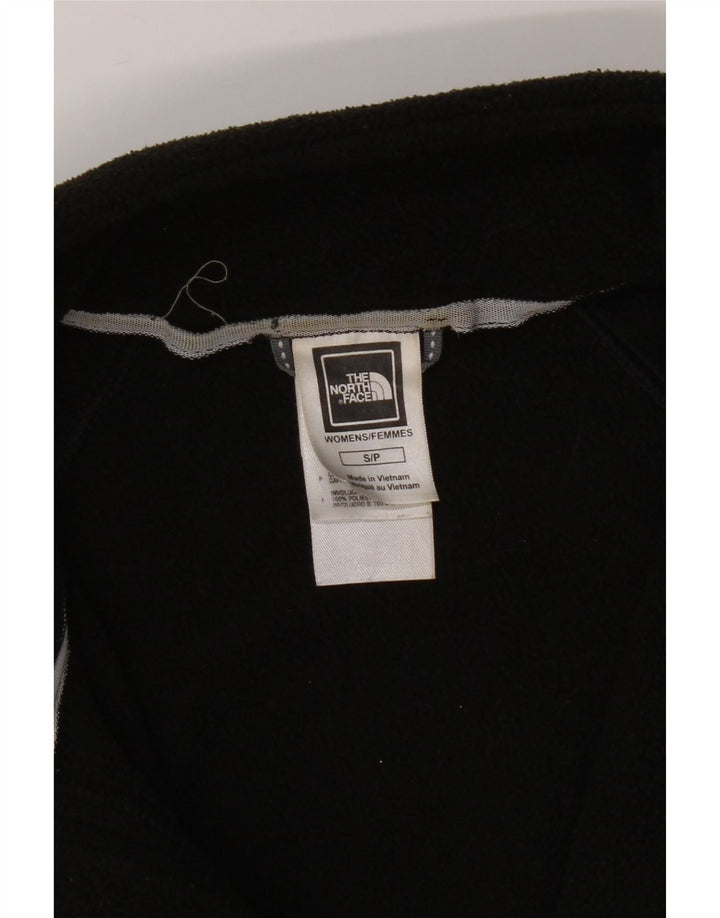 Damska kurtka polarowa The North Face z podszewką UK 10, mała, czarna, z poliestru