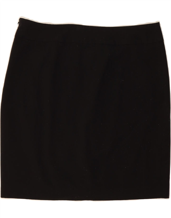 MOSSIMO Womens Pencil Skirt US 12 Large W34  Black Polyester Vintage Mossimo and Second-Hand Mossimo from Messina Hembry 