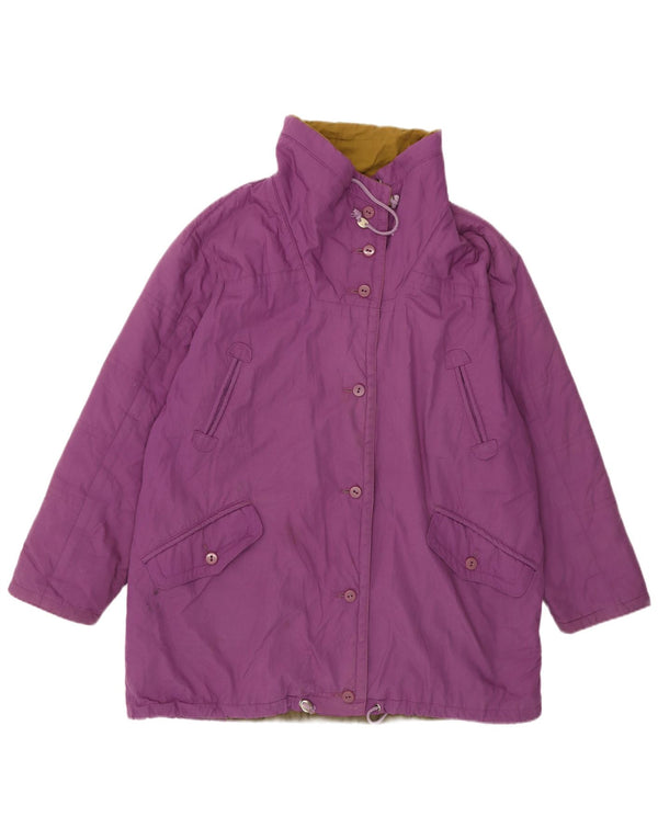Damska kurtka użytkowa VINTAGE UK 20 2XL fioletowa