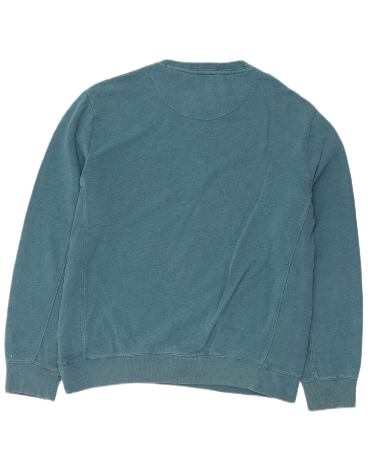 Crew Clothing Męska bluza z kapturem XL Niebieska bawełna