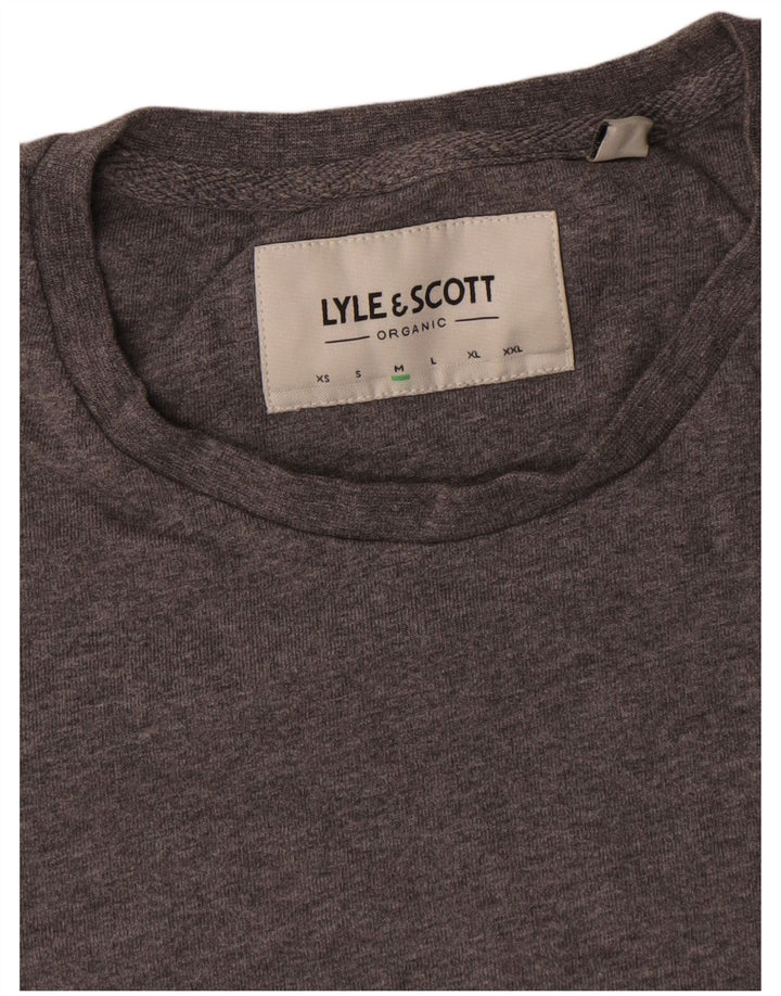 T-shirt męski Lyle & Scott, średnioszary, bawełniany