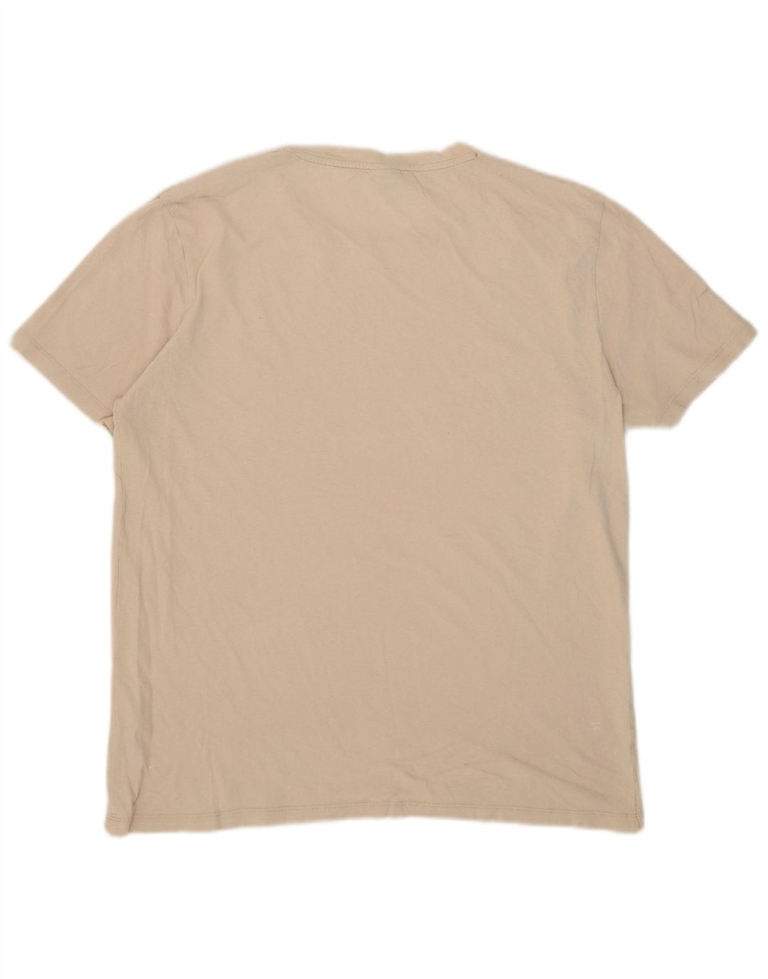 T-shirt męski Hugo Boss Top XL, beżowy, bawełniany