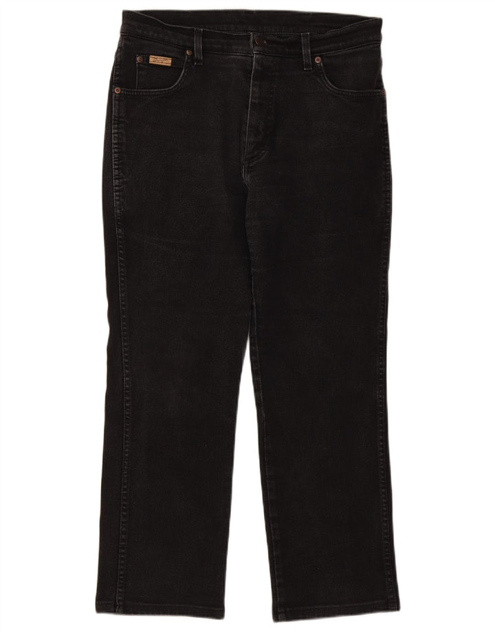 Męskie jeansy Wrangler Texas Straight W34 L27 czarne
