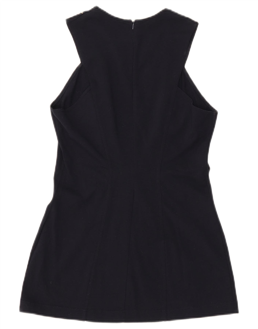 ROCCOBAROCCO Damska bluzka bez rękawów Top IT 44 Średni granatowy w kwiaty