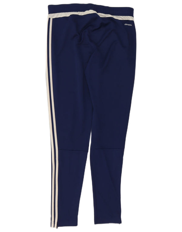 Męskie legginsy Adidas Climacool, małe, granatowe, poliestrowe
