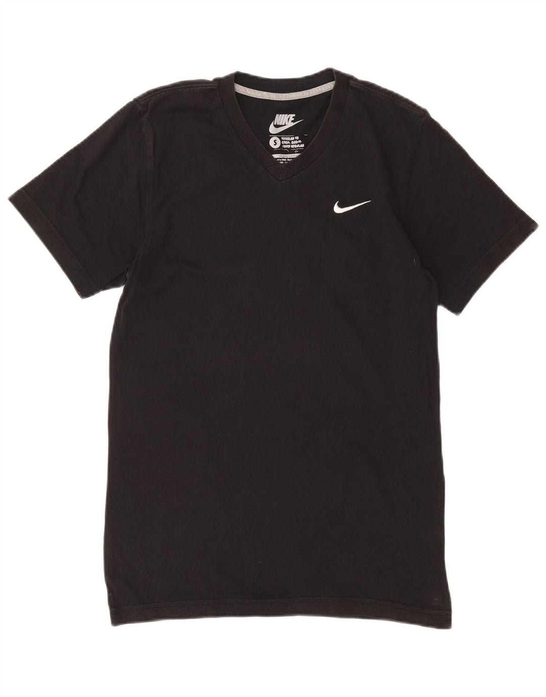 Męski T-shirt NIKE o regularnym kroju, mały, czarny